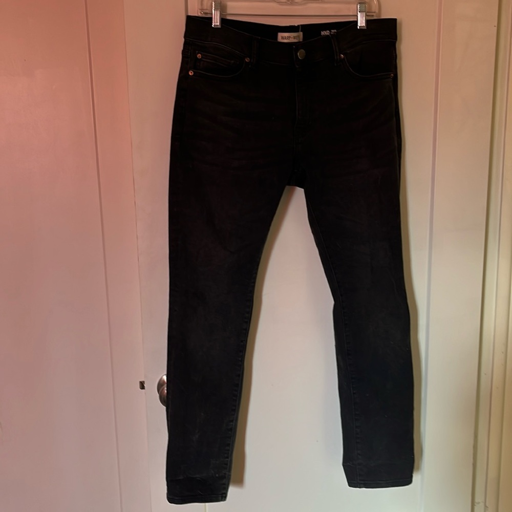 WATP+WEFT Black Skinny Jeans 32x30
